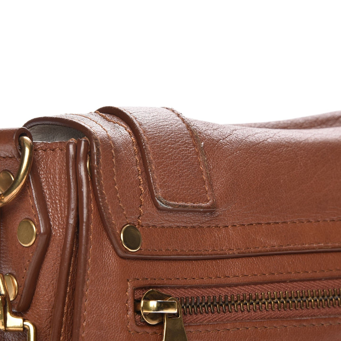 Lambskin Fringe PS1 Crossbody Pouch Dune