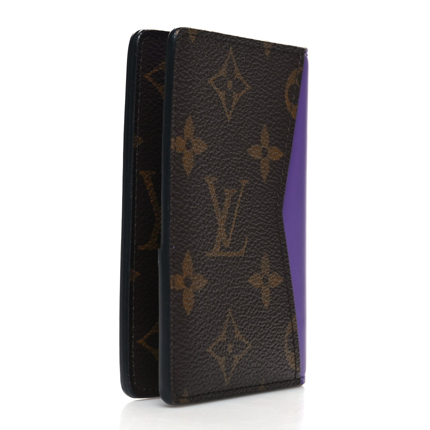 Monogram Pocket Organizer NM Purple