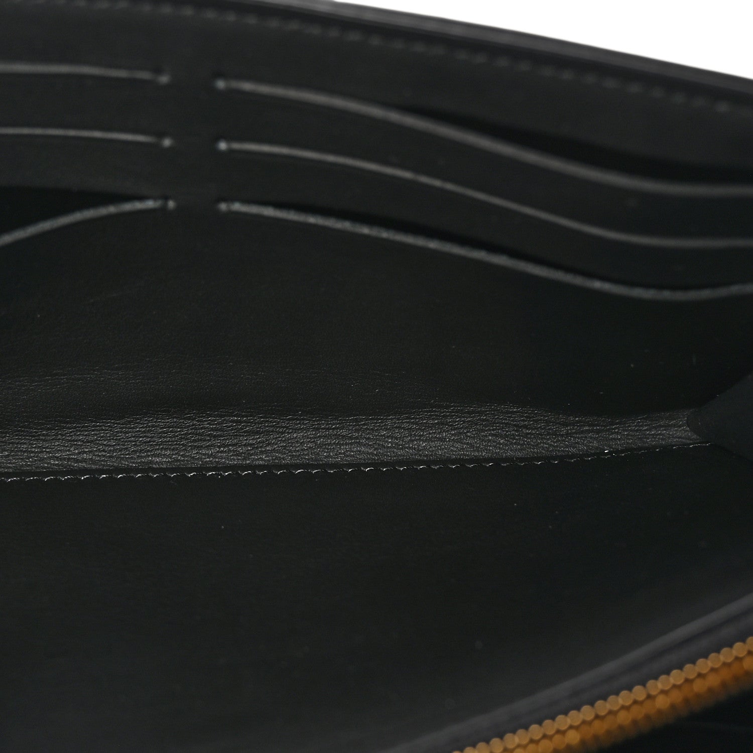 Louis Vuitton Calfskin New Wave Long Wallet Black 5 of 6