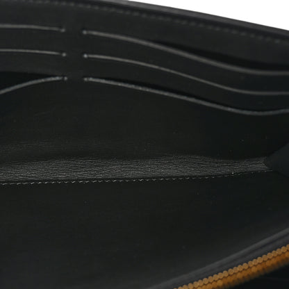 Louis Vuitton Calfskin New Wave Long Wallet Black 5 of 6