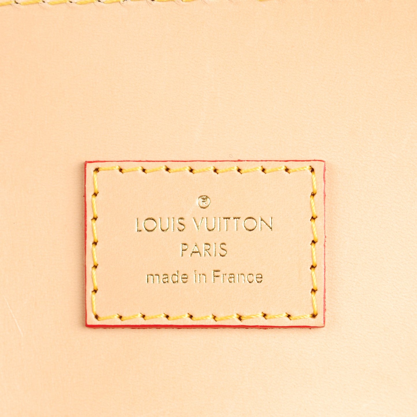Monogram Calf Hair Spikes Iconoclasts Christian Louboutin Tote Red