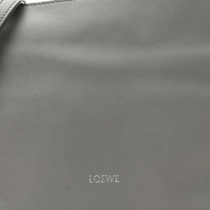 Loewe Calfskin Mini Flamenco Knot Clutch Pearl Grey 13 of 17