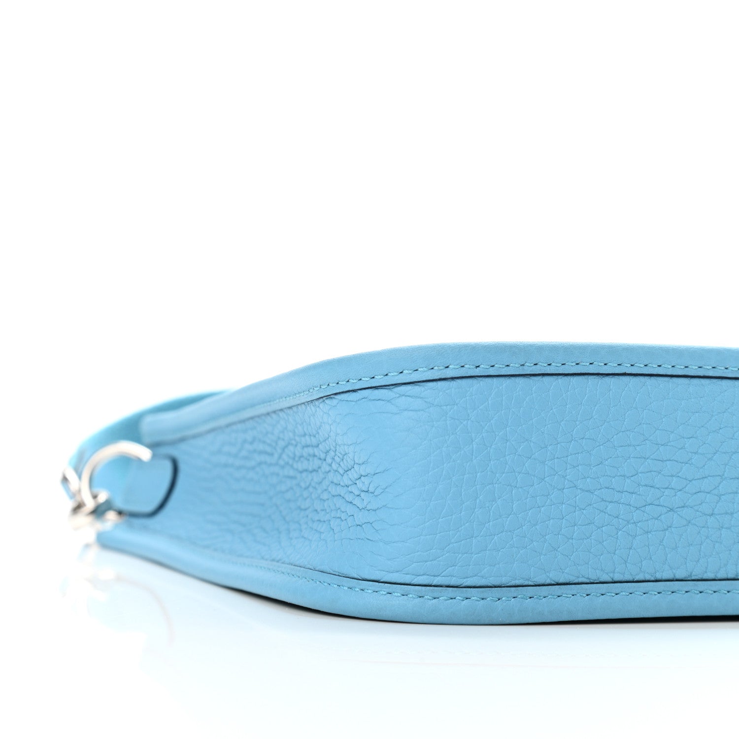 Hermes Taurillon Clemence Evelyne TPM Bleu Du Nord 8 of 10