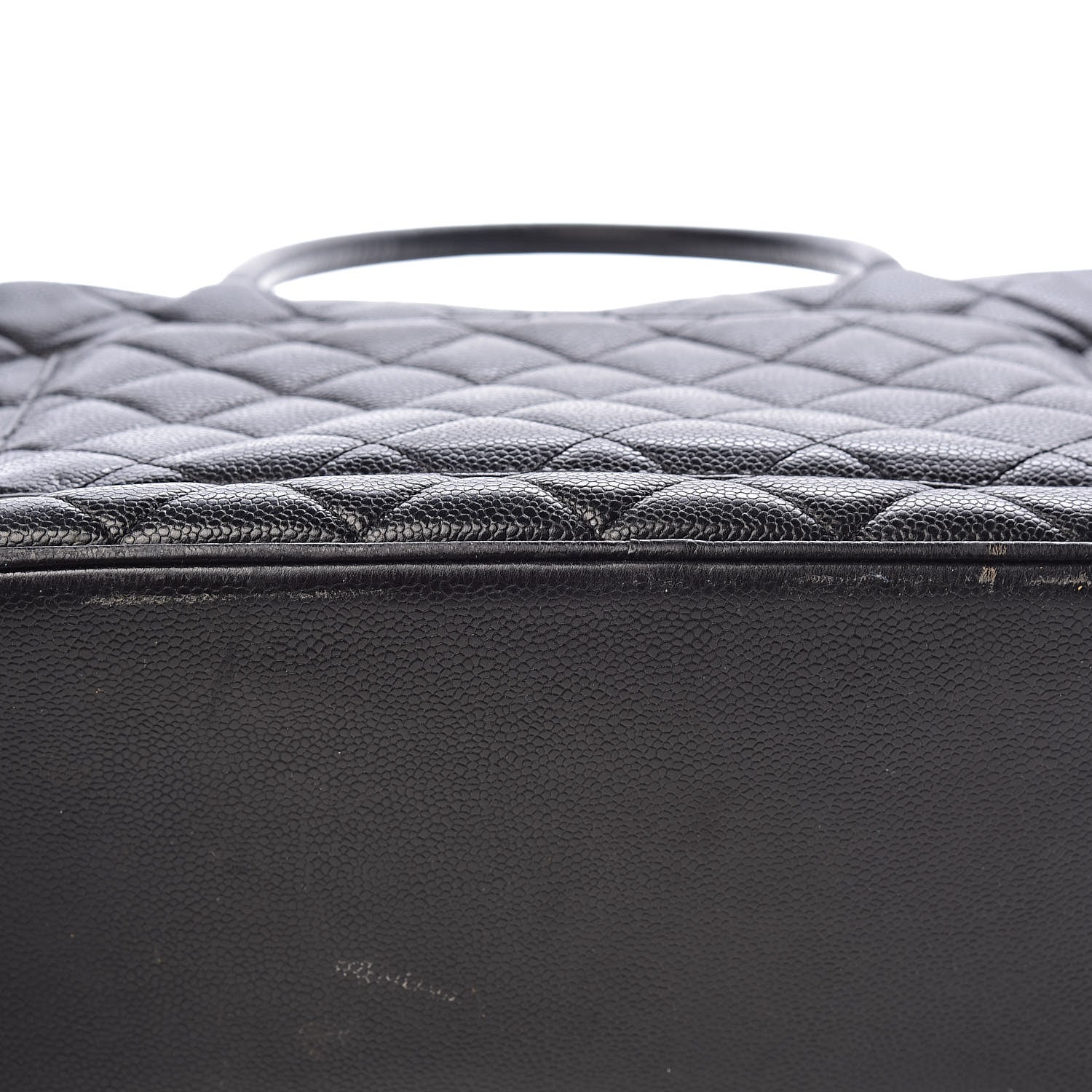 Chanel Caviar Quilted Medallion Tote Black 21 of 25