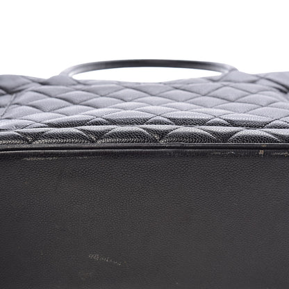 Chanel Caviar Quilted Medallion Tote Black 21 of 25
