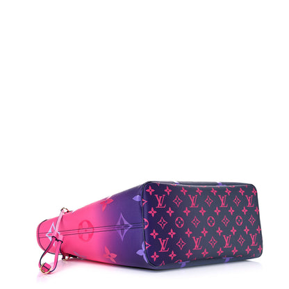 Louis Vuitton Monogram Giant Spring In The City Neverfull MM Midnight Fuchsia 4 of 10