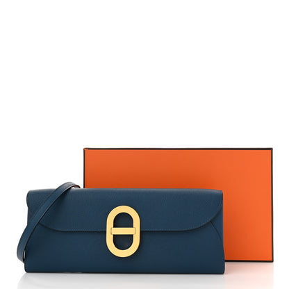 Hermes Epsom Maillon Wallet To Go Bleu France 11 of 11