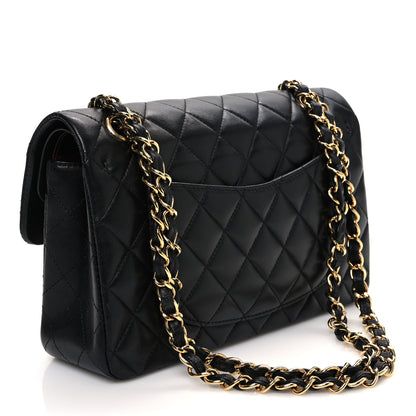 Chanel Lambskin Quilted Small Double Flap Black 3 of 11