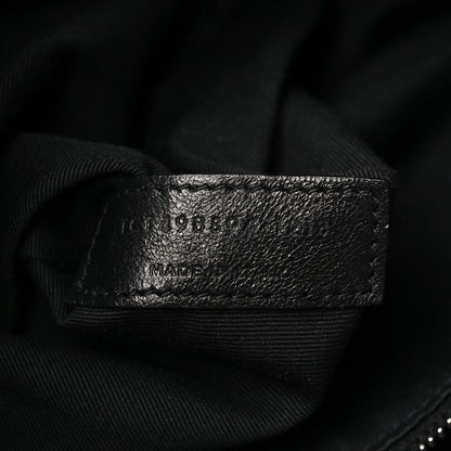 Saint Laurent Crinkled Calfskin Matelasse Monogram Medium Niki Chain Satchel Freesia 7 of 13
