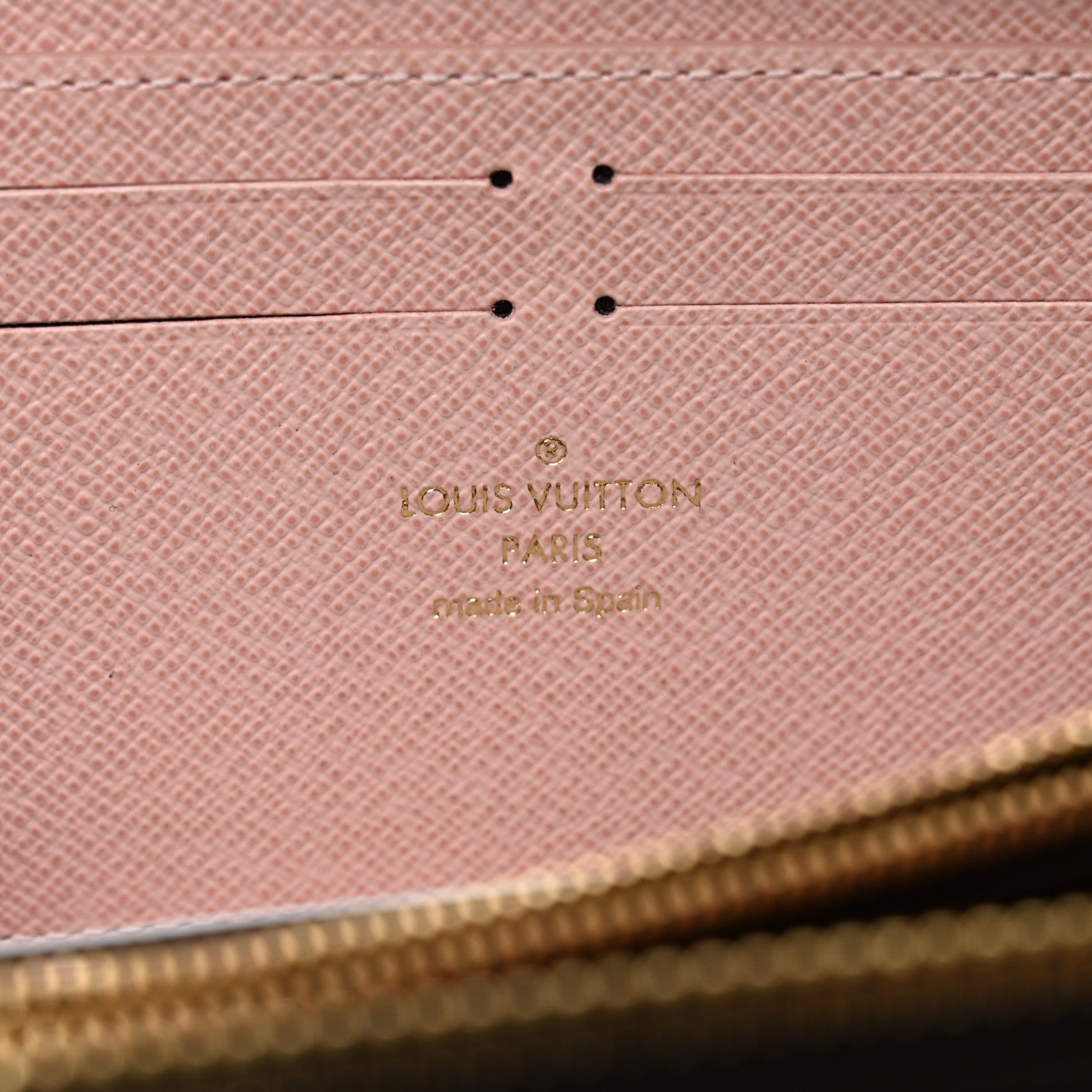 Louis Vuitton Monogram Clemence Wallet Rose Ballerine 6 of 6