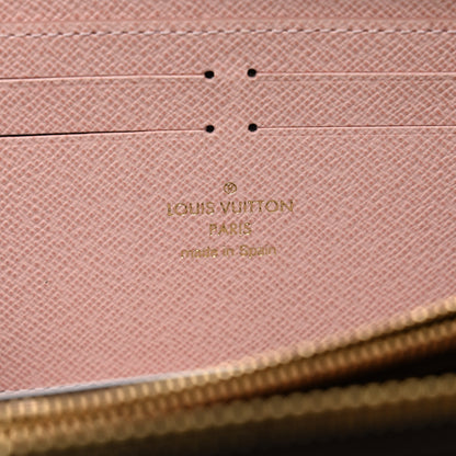 Louis Vuitton Monogram Clemence Wallet Rose Ballerine 6 of 6