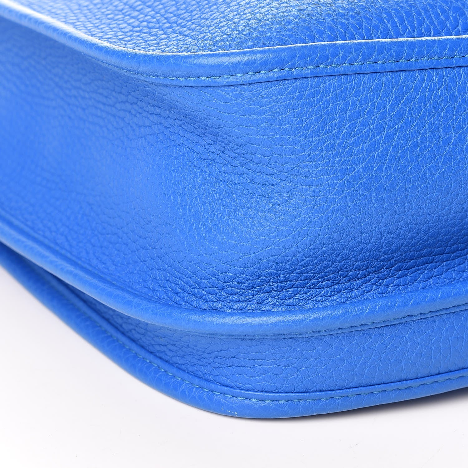 Hermes Taurillon Clemence Evelyne III GM Bleu Hydra 8 of 10