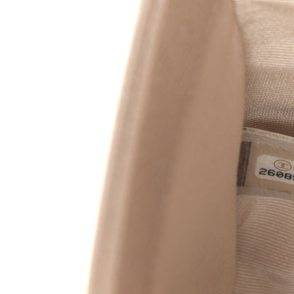Chanel Caviar Chevron Quilted Small Boy Flap Dark Beige 7 of 14