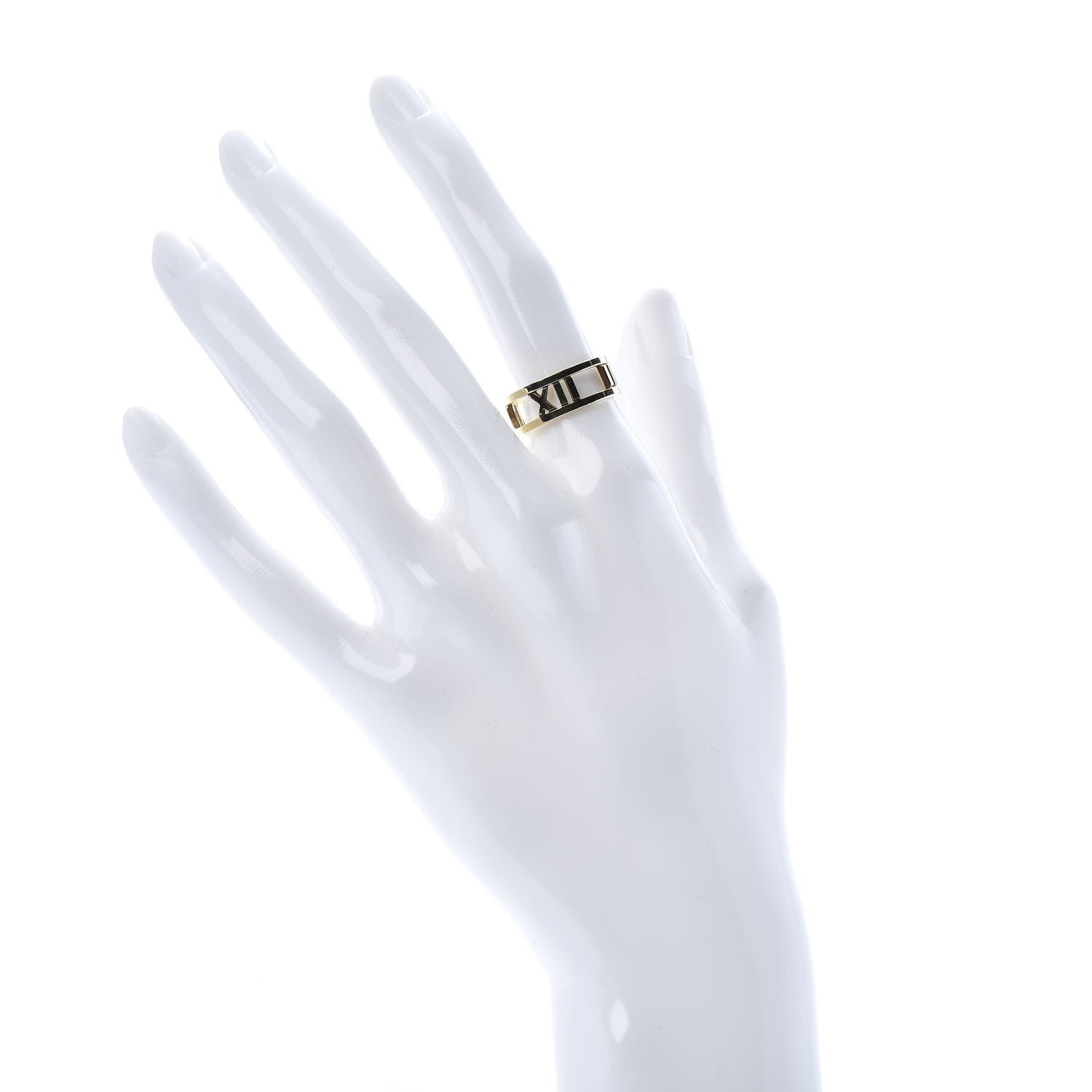 Tiffany 18K Yellow Gold Atlas Open Ring 52 6 2 of 5