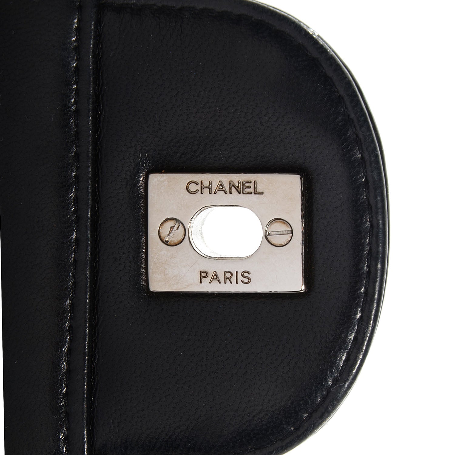 Chanel Distressed Patent Jumbo Single Flap Black 9 of 9
