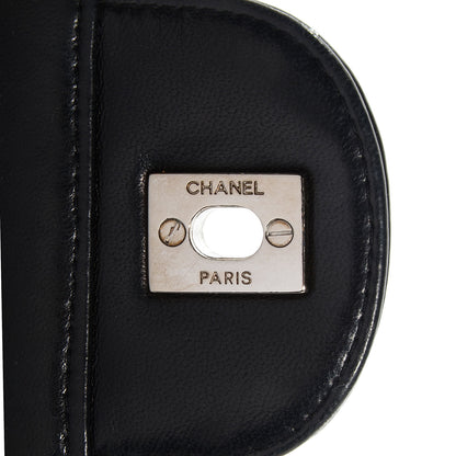 Chanel Distressed Patent Jumbo Single Flap Black 9 of 9