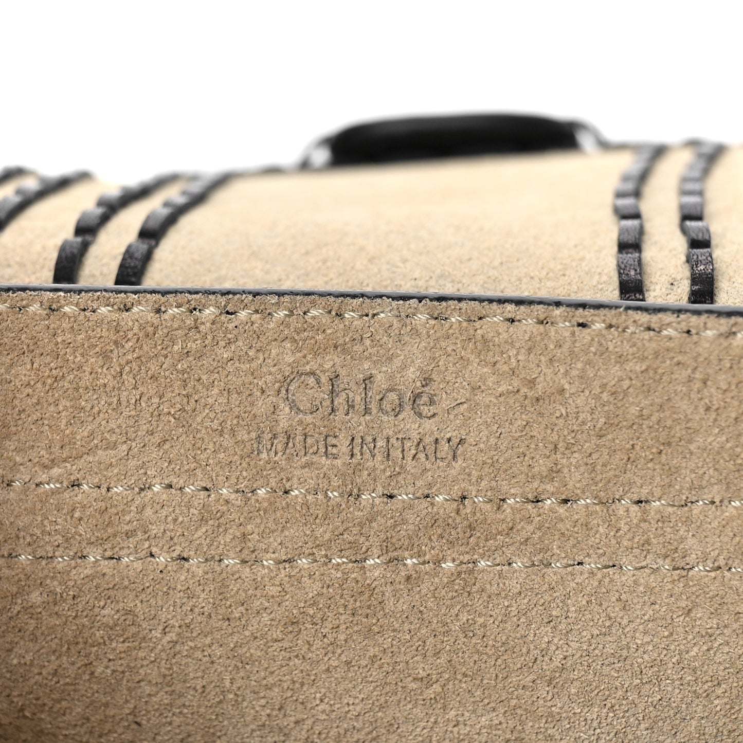 Calfskin Braided Mini Hudson Shoulder Bag Black