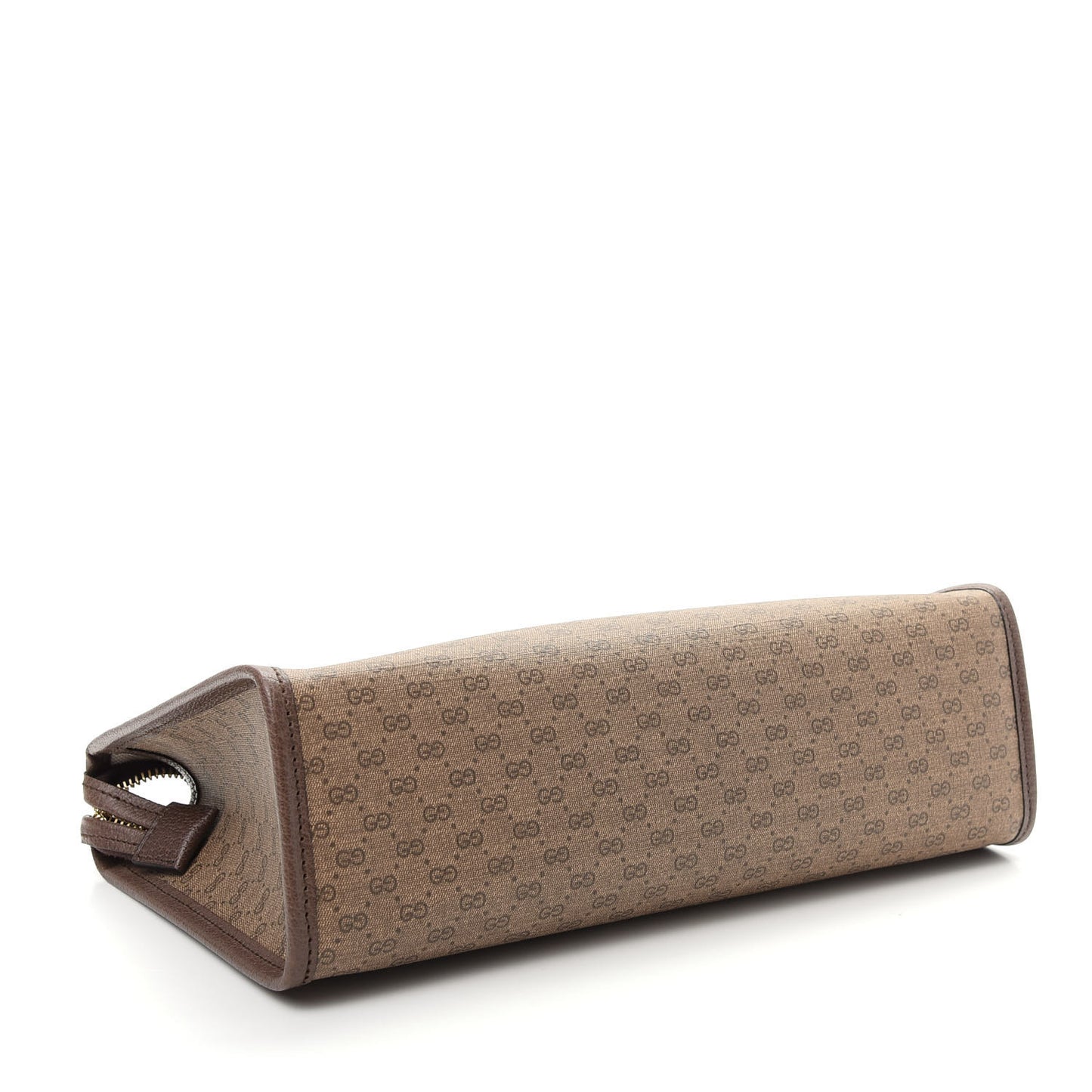 Mini Vintage GG Supreme Monogram Zip Pouch Beige New Acero