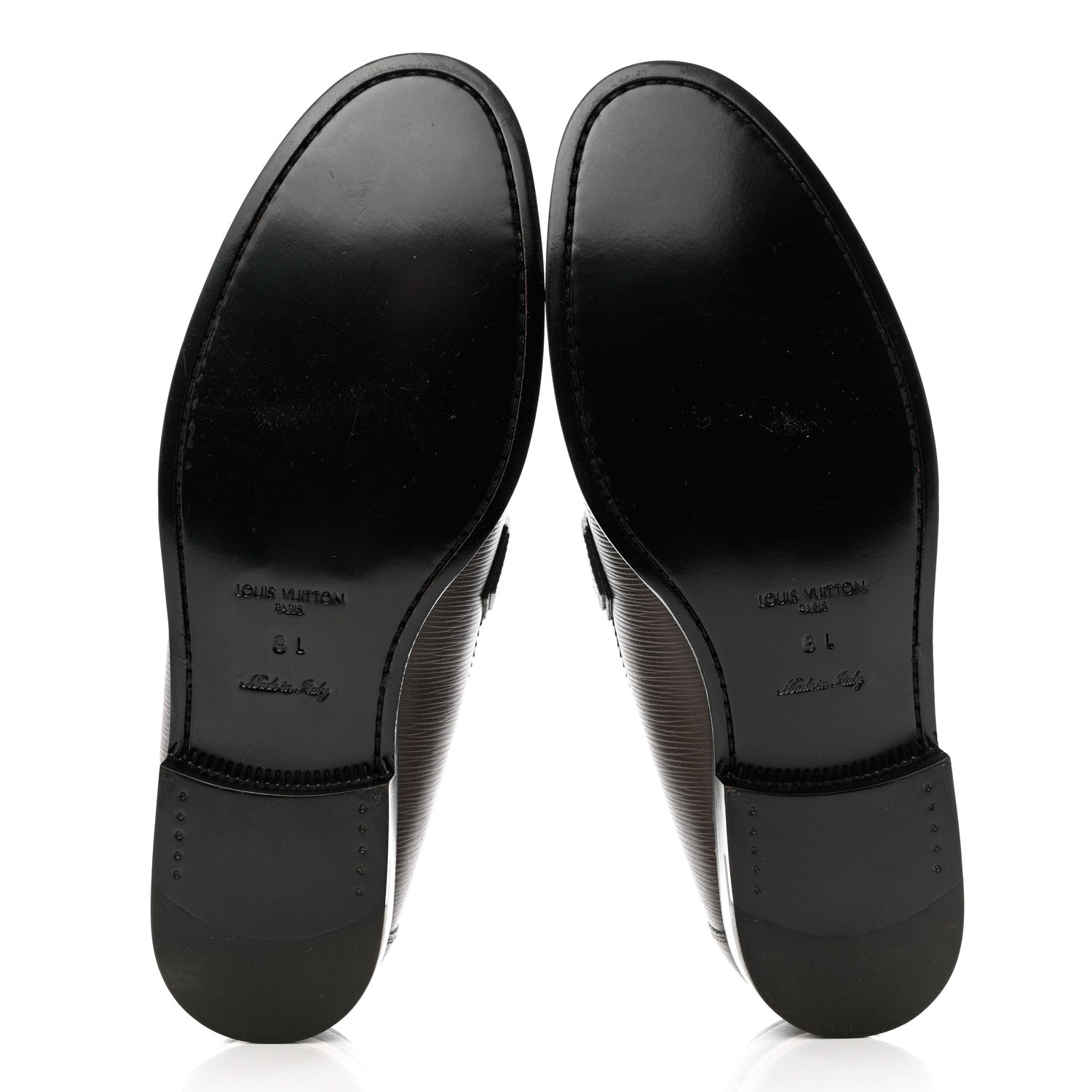 Louis Vuitton Epi Mens Major Loafers 8 Moka 5 of 9