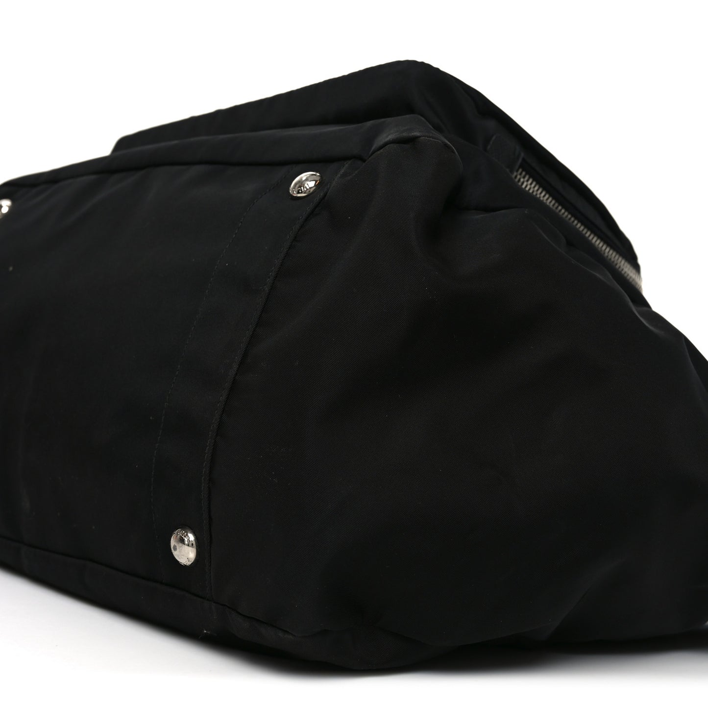 Nylon Vela Baby Bag Black