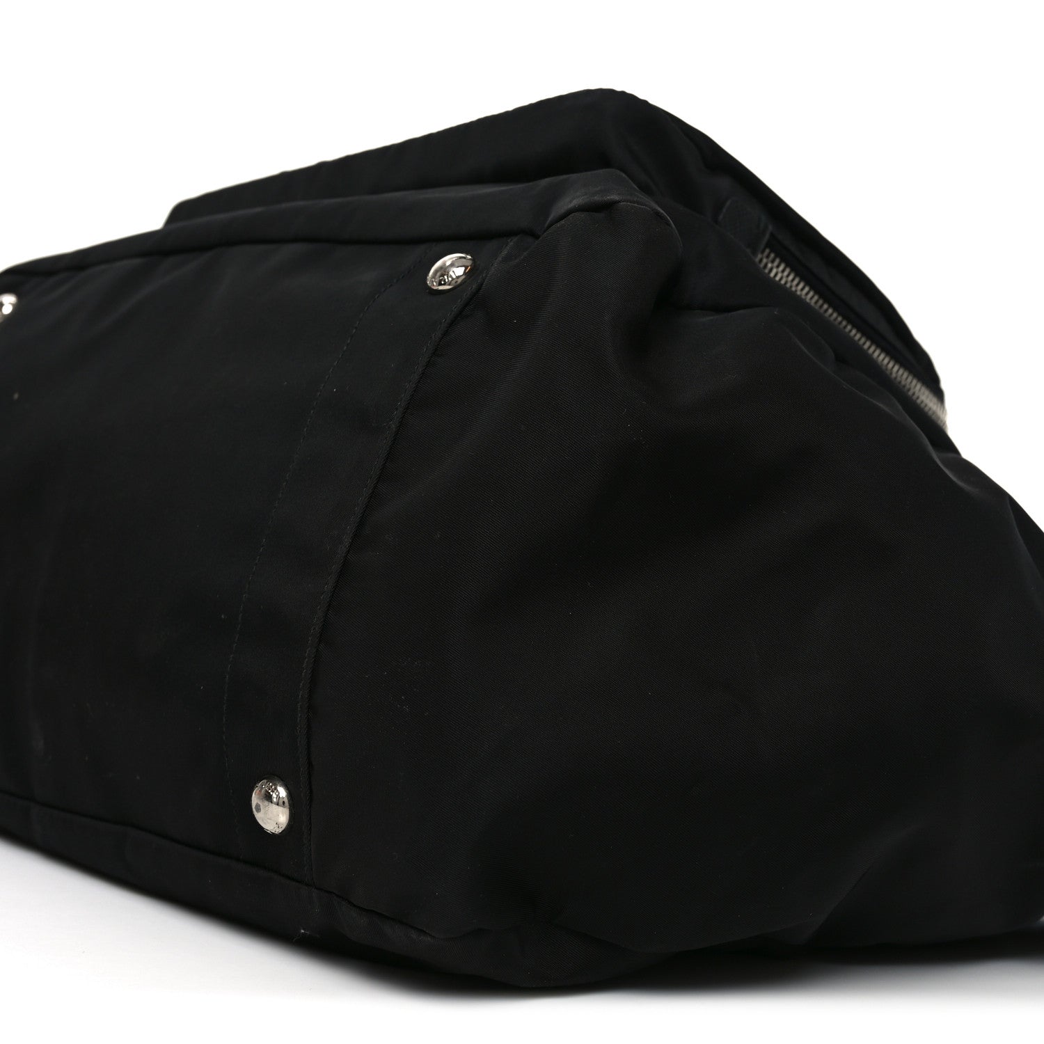 Prada Nylon Vela Baby Bag Black 9 of 9