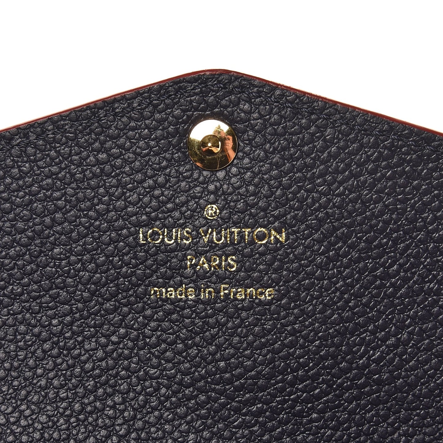 Empreinte Key Pouch Marine Rouge