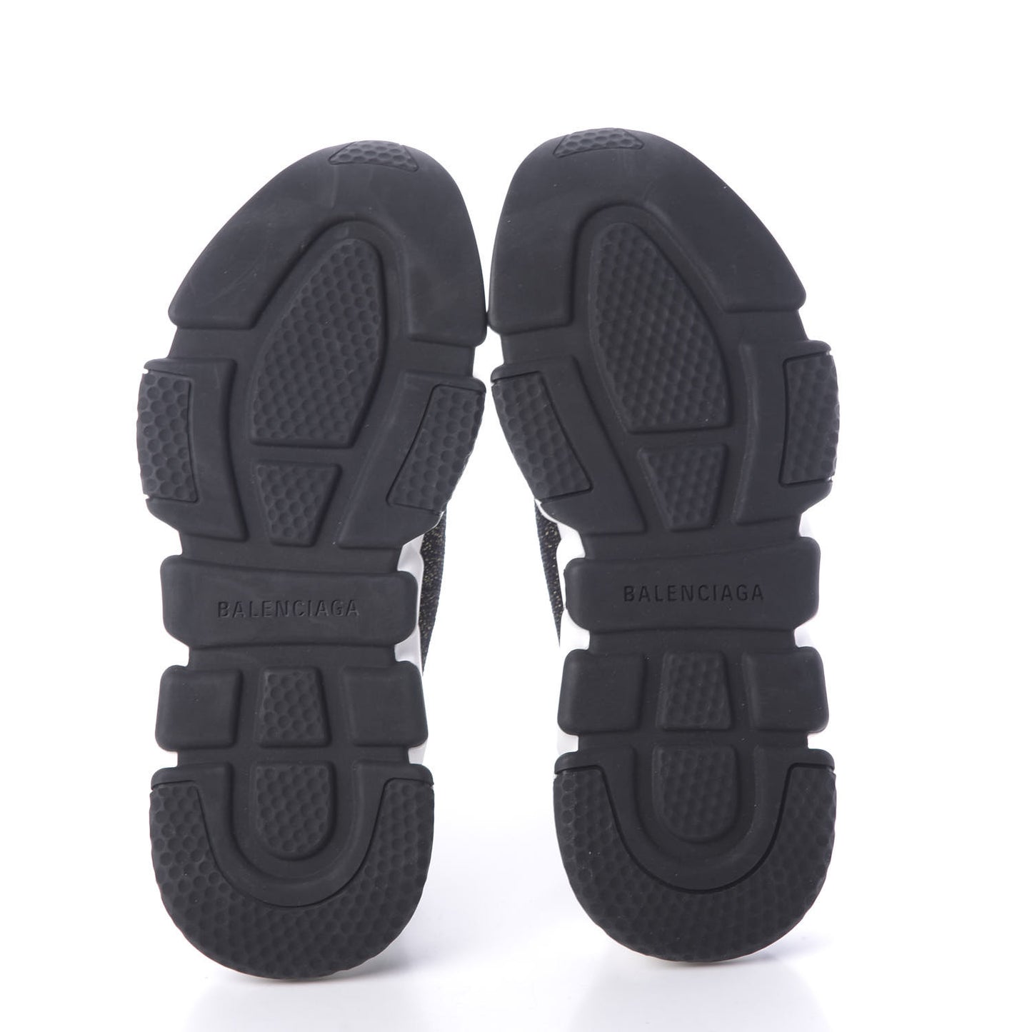 Knit Metal Womens Speed Sneakers 37 Black Gold