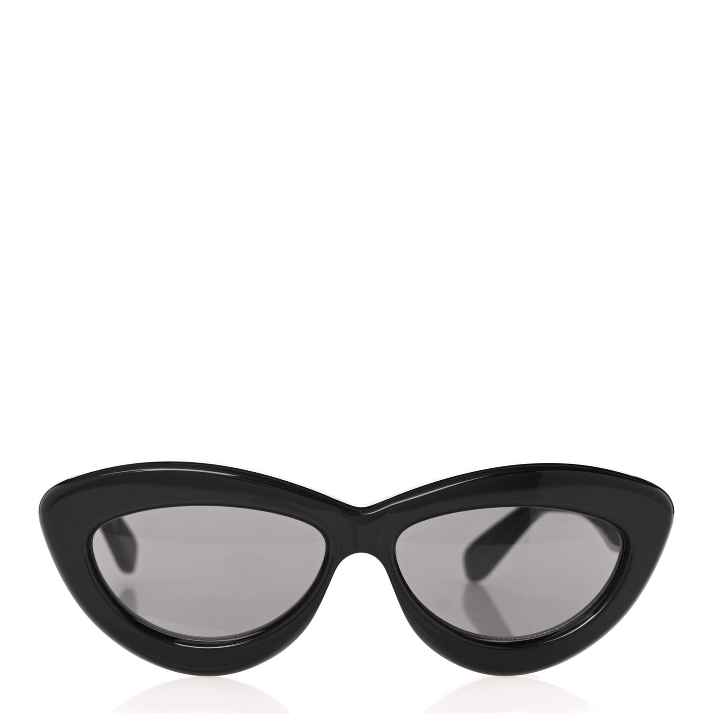 Acetate Cat Eye Sunglasses LW40096I Black