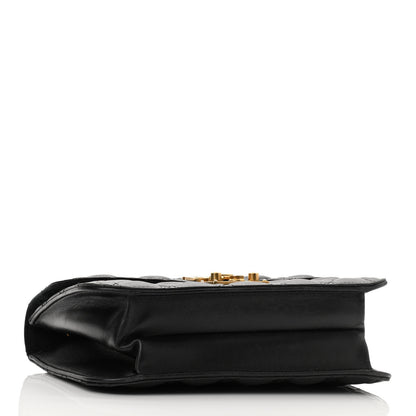 Christian Dior Lambskin Cannage Large Dioraddict Flap Bag Black 4 of 9