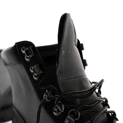 Louis Vuitton Calfskin Oberkampf Ankle Boots 8.5 Black 12 of 16