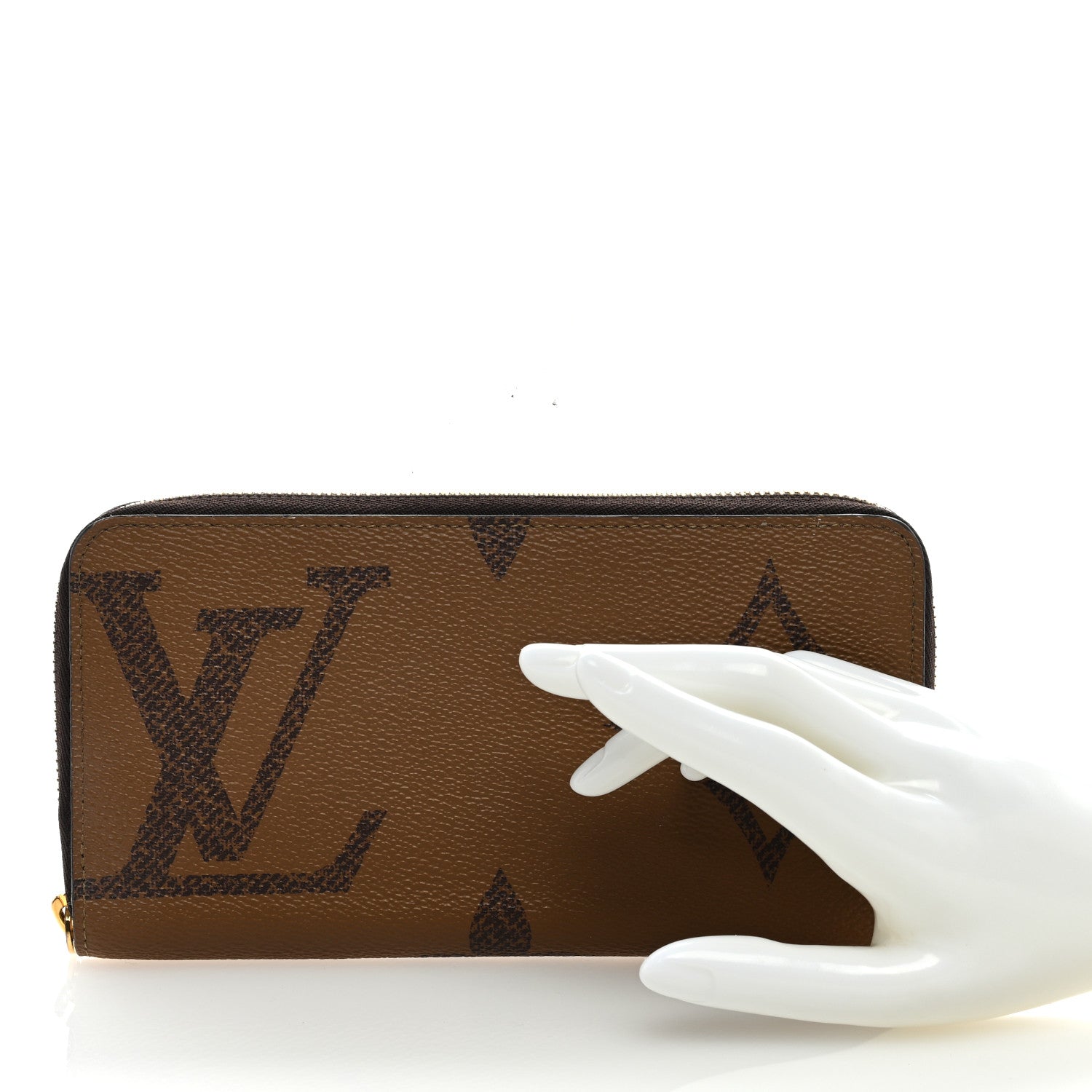 Louis Vuitton Reverse Monogram Giant Zippy Wallet 2 of 6