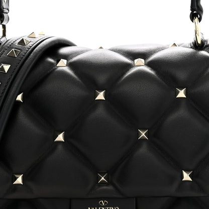 Valentino Garavani Nappa Medium Candystud Top Handle Bag Black 7 of 10