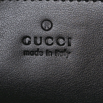 Gucci Calfskin Matelasse Monochrome Small GG Marmont Chain Shoulder Bag Black 6 of 12