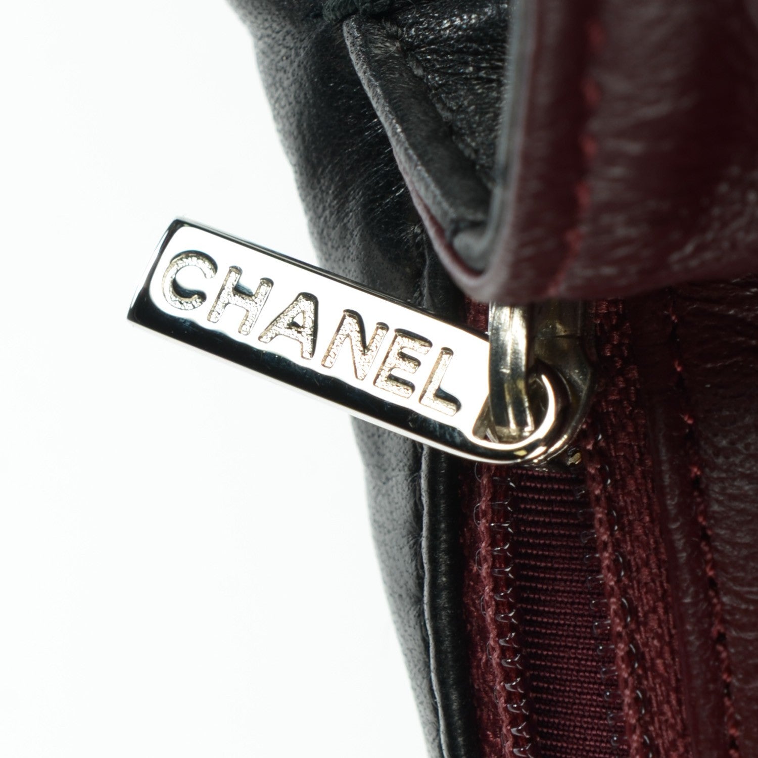 Chanel Lambskin Quilted Maxi Single Flap Black 8 of 9