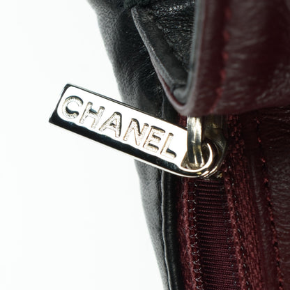 Chanel Lambskin Quilted Maxi Single Flap Black 8 of 9