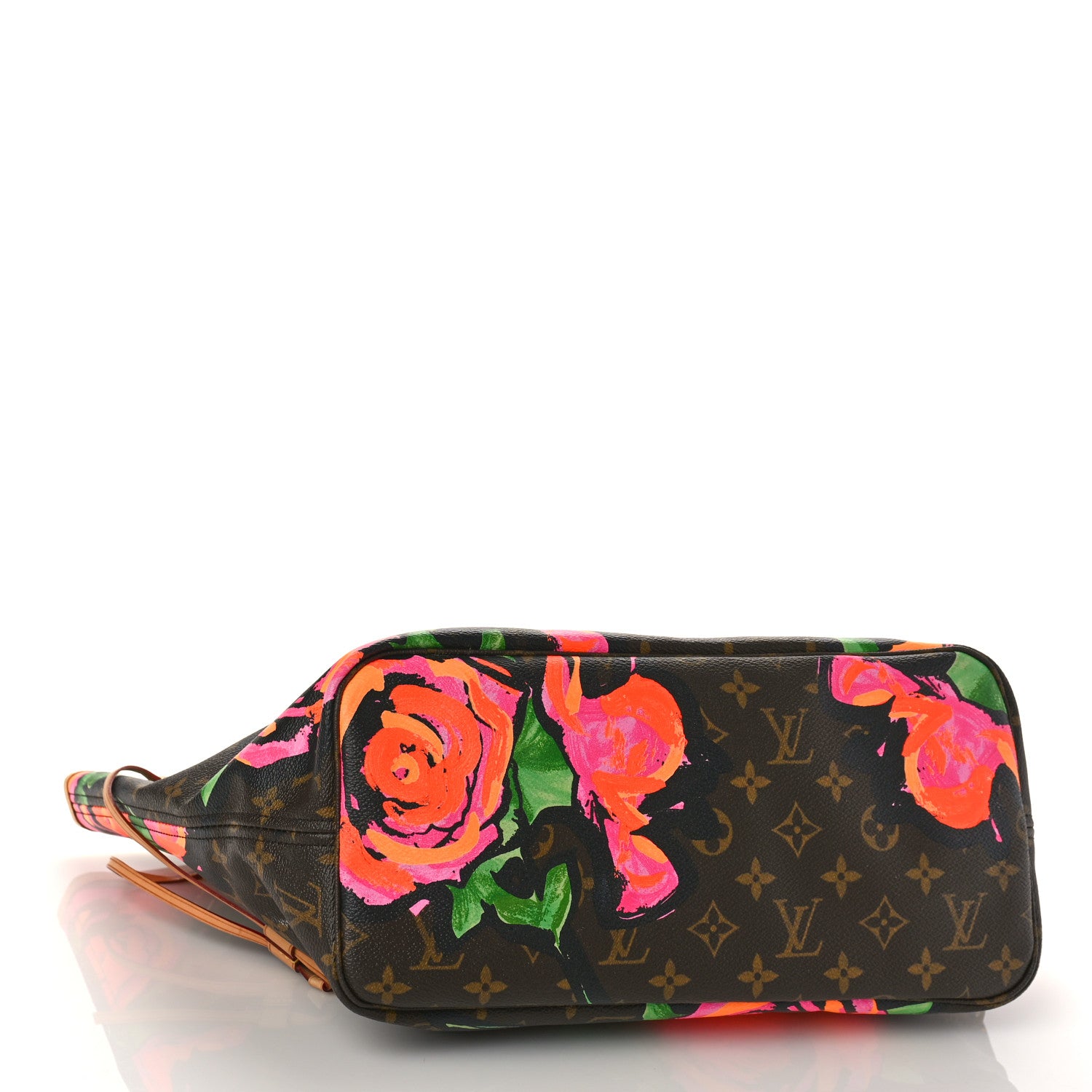 Louis Vuitton Monogram Roses Neverfull MM 4 of 9