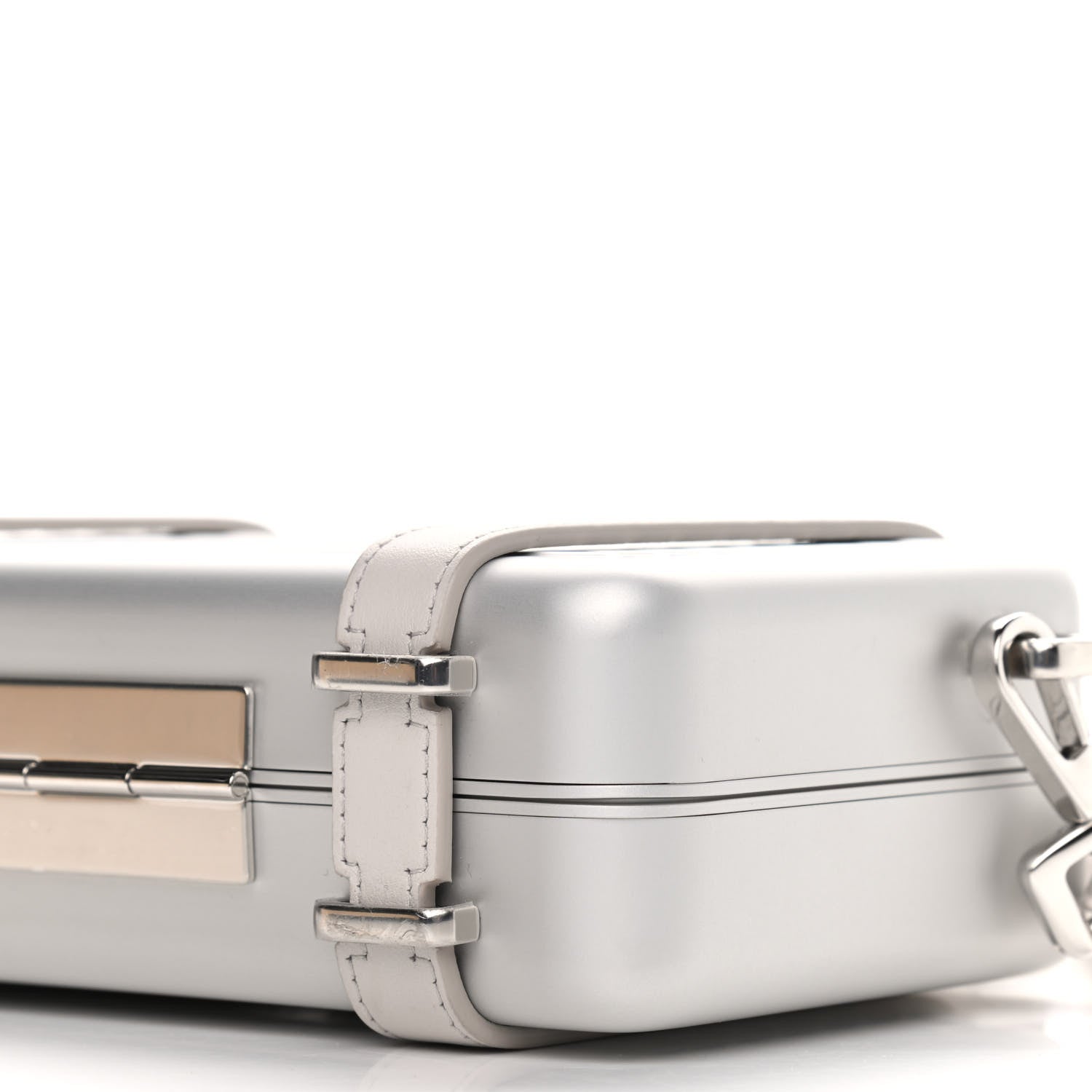 Christian Dior X RIMOWA Aluminum Personal Clutch On Strap Silver 10 of 10