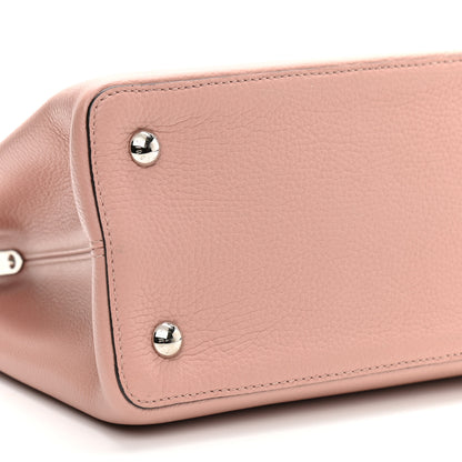 Louis Vuitton Taurillon Capucines MM Magnolia 8 of 10