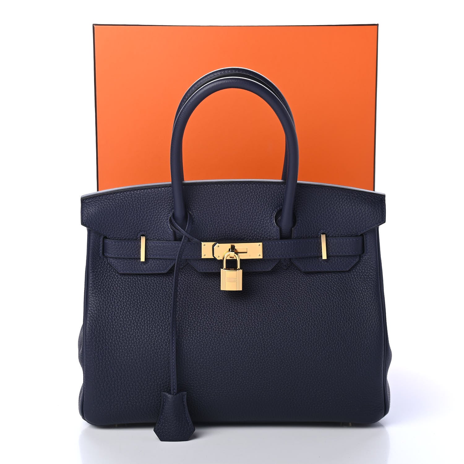 Hermes Togo Birkin 30 Bleu Nuit 10 of 10