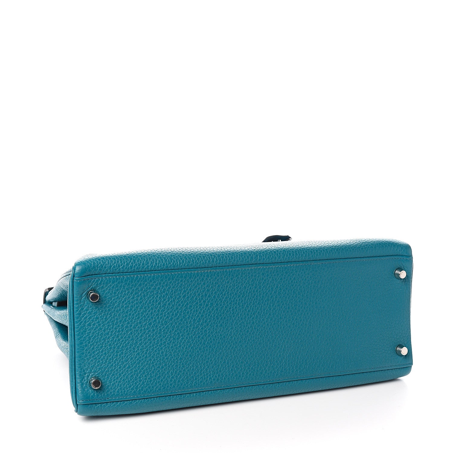 Hermes Taurillon Clemence Kelly Retourne 35 Bleu Izmir 4 of 33