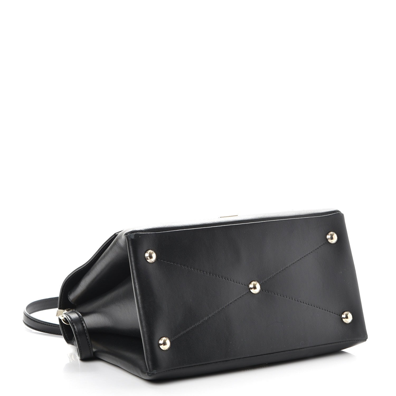 Miu Miu Soft Calfskin Top Handle Satchel Nero Black 5 of 10