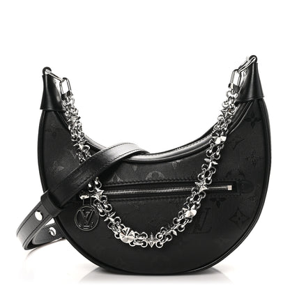 Louis Vuitton Calfskin Monogram Loop H27 Black 1 of 9