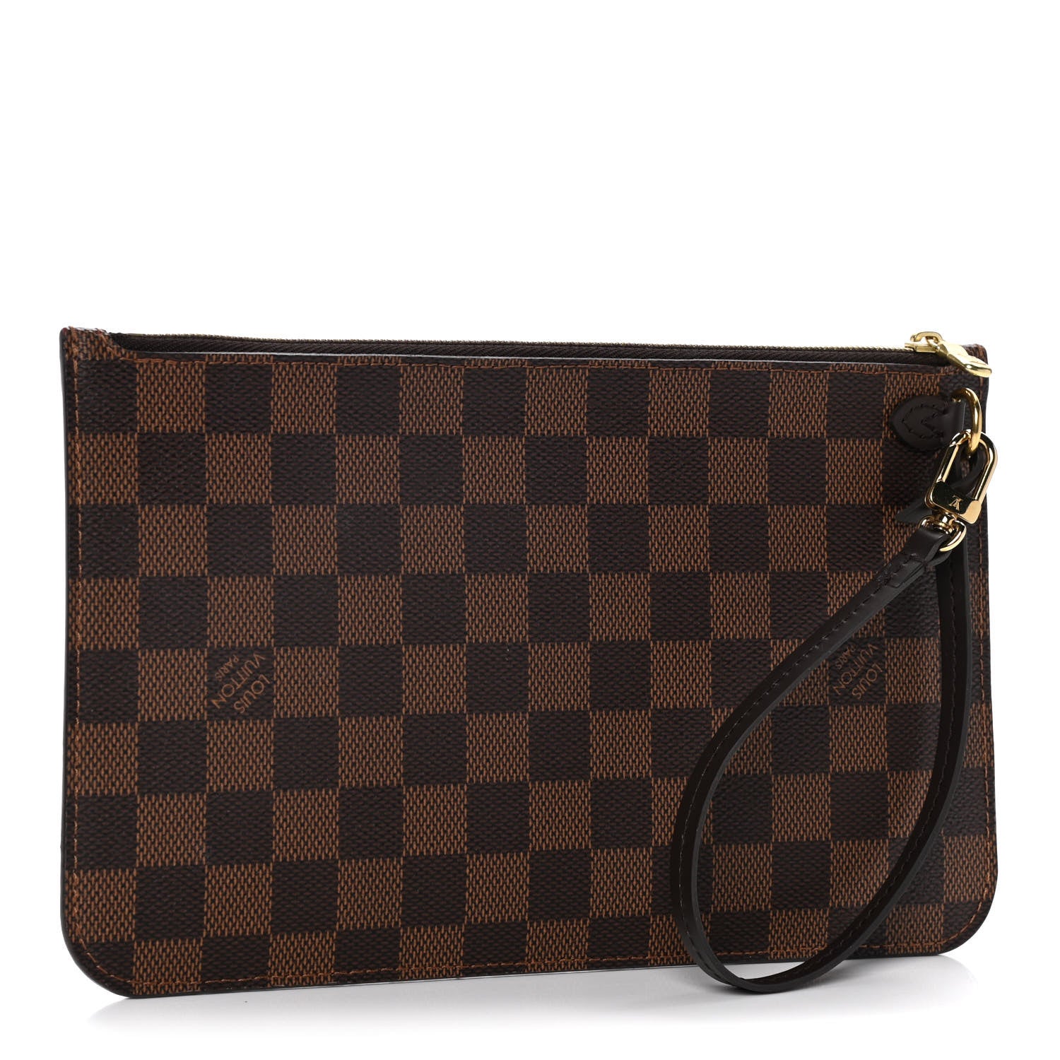 Louis Vuitton Damier Ebene Neverfull MM GM Pochette 3 of 11