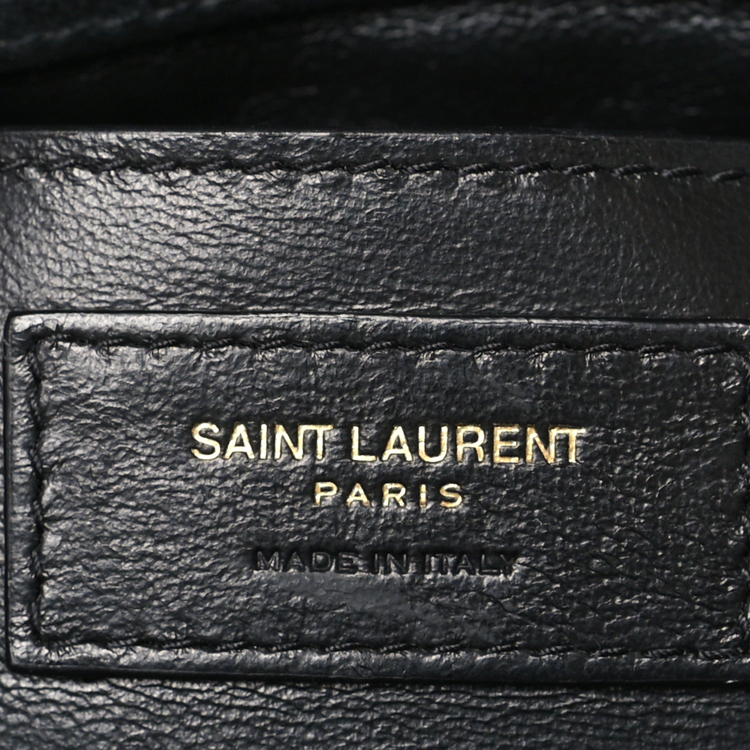 Saint Laurent Patent Calfskin Matelasse Monogram Small Vicky Chain Bag Black 6 of 10