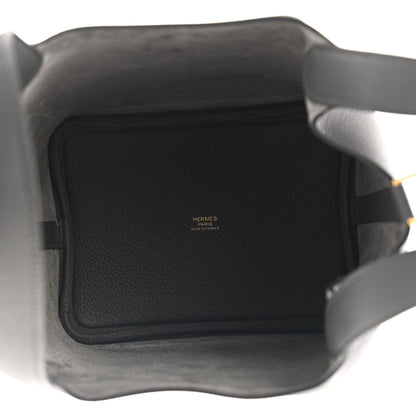 Hermes Taurillon Maurice Picotin Lock 18 PM Graphite 4 of 7