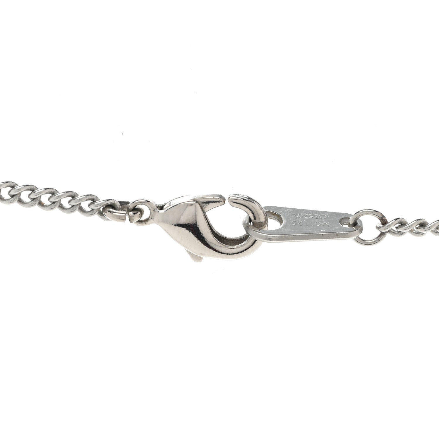 Louis Vuitton Metal LV Instinct Necklace Silver Multicolor 5 of 9