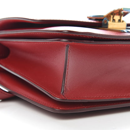 Celine Smooth Calfskin Small Classic Box Flap Bag Red 8 of 11