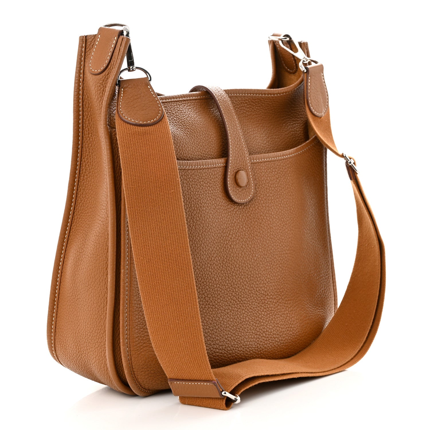 Hermes Taurillon Clemence Evelyne III GM Gold 3 of 13