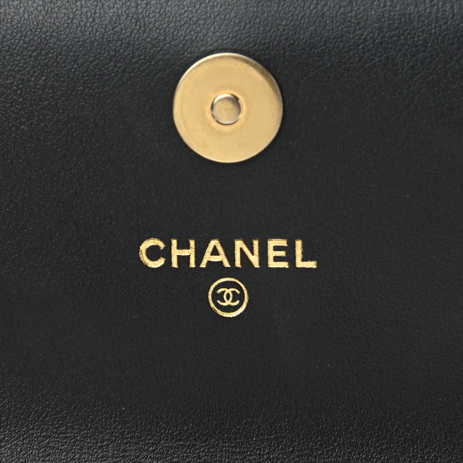 Chanel Lambskin Quilted Chanel 19 Flap Clutch Black 7 of 10