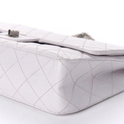 Chanel Aged Calfskin 50th Anniversary 2.55 Reissue 227 White 8 of 14